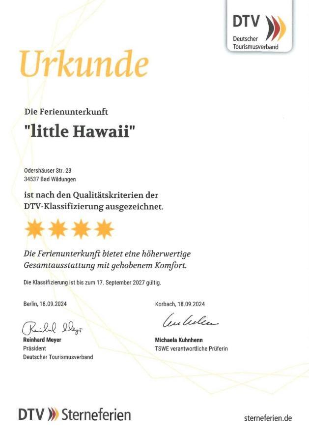 Little Hawaii & Texas Leilighet Bad Wildungen Eksteriør bilde